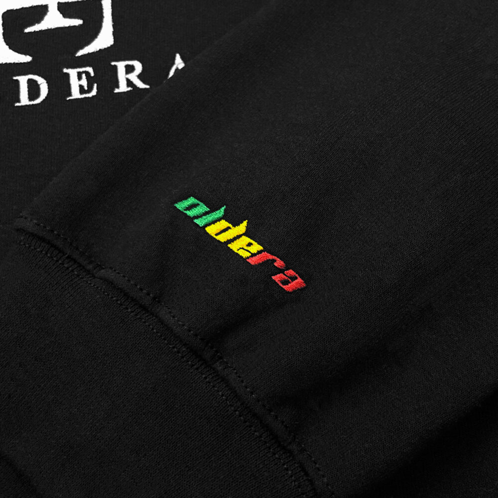 Rasta Zip Hoodie | Black – Bild 3